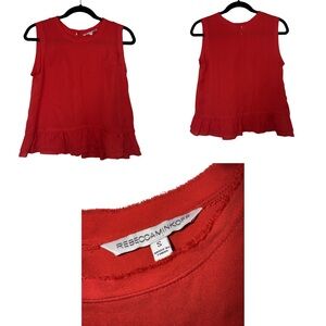 Rebecca Minkoff Ruffle Hem Top